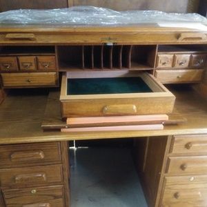 Roll Top Secretaries Desk